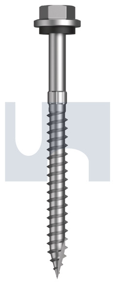 SCREW T17 HEX SEAL C4 14-10 X 75 PALE EUCALYPT